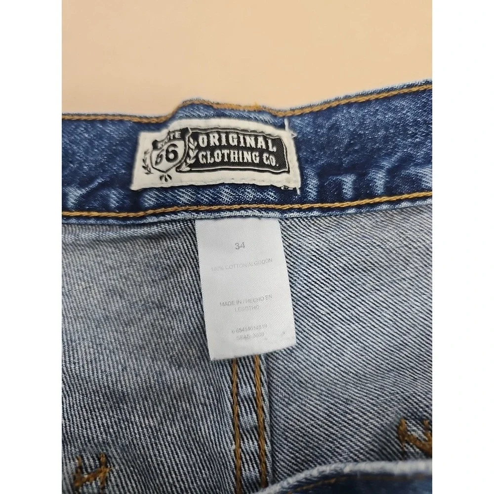 Vintage Route 66 Jean Carpenter Shorts Jorts Inseam‎ 12